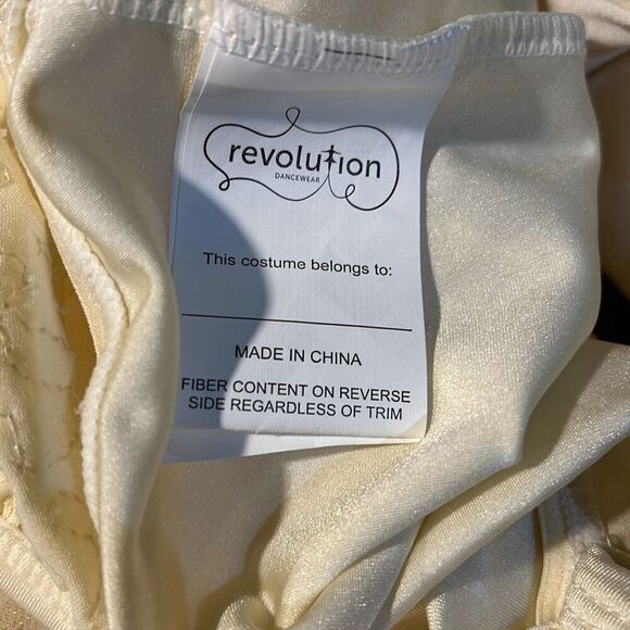 Dance Revolution Ivory Ballet Tutu iridescent XL child girl - Picture 8 of 12